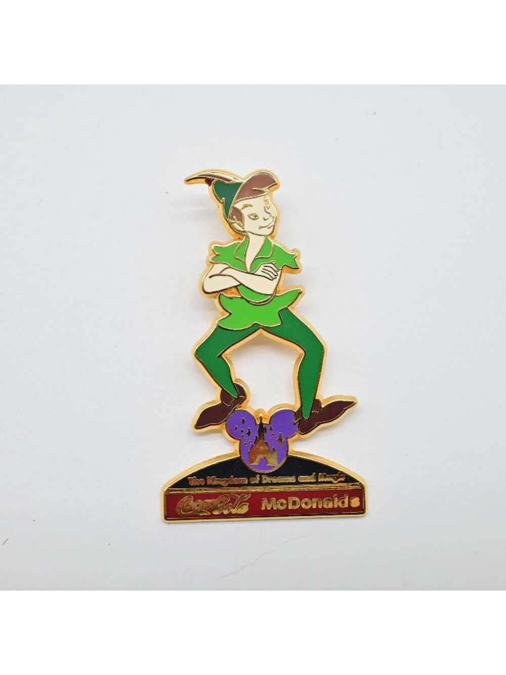 Disney Peter Pan Disney Coca-Cola McDonalds Fantasy Pin